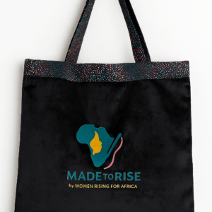Velvet Bag “Made to Rise” – Black
