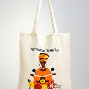 Totem Bag with FreeDoMisNotBeingAfraid Logo